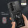 Outdoor Panzer Hülle für Samsung Galaxy Z Fold 7 mit Kameraschutz Ringhalter in Schwarz