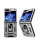 Outdoor Panzer Hülle für Samsung Galaxy Z Flip 7 FE mit Kameraschutz Ringhalter in Silber