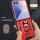 Outdoor Panzer Hülle für Samsung Galaxy Z Flip 7 mit Kameraschutz Ringhalter in Rot