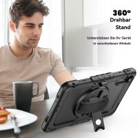 betterfon Hülle für Xiaomi Redmi Pad 2 11 Zoll Stoßfeste Robust Schutzhülle mit Stifthalter in Schwarz