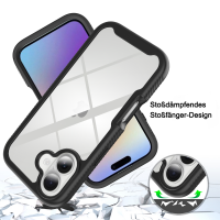 Schutz Hülle Handy Tasche 360 Grad TPU vollschutz mit Integriertem Displayschutz für iPhone 17