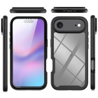 Schutz Hülle Handy Tasche 360 Grad TPU vollschutz mit Integriertem Displayschutz für iPhone 17 Air
