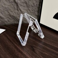 Handyhülle mit integrierter Magnet für Samsung Galaxy Z Flip 7 Handyhülle Bumper Transparent