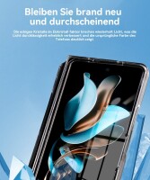 Handyhülle mit integrierter Magnet für Samsung Galaxy Z Fold 5 Handyhülle Bumper Transparent