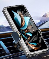 Handyhülle mit integrierter Magnet für Samsung Galaxy Z Fold 7 Handyhülle Bumper Transparent