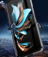 Handyhülle mit integrierter Magnet für Samsung Galaxy Z Fold 7 Handyhülle Bumper Transparent