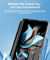 Handyhülle mit integrierter Magnet für Samsung Galaxy Z Fold 7 Handyhülle Bumper Transparent