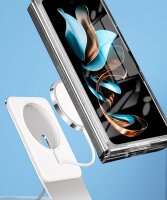 Handyhülle mit integrierter Magnet für Samsung Galaxy Z Fold 7 Handyhülle Bumper Transparent