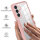 360° Hülle für Samsung Galaxy A16 / A17, 360 Grad Handyhülle mit Integriertem Displayschutz in Rosa