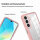 360° Hülle für Samsung Galaxy A16 / A17, 360 Grad Handyhülle mit Integriertem Displayschutz in Rosa