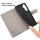 Handy Tasche für Samsung Galaxy A17 5G Hülle Handyhülle Klapphülle Wallet Case in Grau