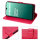 Handy Tasche für Samsung Galaxy A17 5G Hülle Handyhülle Klapphülle Wallet Case in Rot