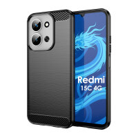 Hülle für Xiaomi Redmi 15C (173cm) Carbon...