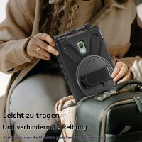 Hülle für Samsung Galaxy Tab Active 5 / Active 3 8 Zoll SM-X300/X306B/T570/T575, Stoßfeste Robuste