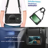 Hülle für Samsung Galaxy Tab Active 5 / Active 3 8 Zoll SM-X300/X306B/T570/T575, Stoßfeste Robuste