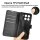 Handy Tasche für ZTE Blade A56 Handyhülle Flip Cover Wallet Case Hülle Etui Schwarz