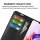 Handy Tasche für ZTE Blade V70 Max Handyhülle Flip Cover Wallet Case Hülle Etui Schwarz