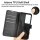 Hülle für Xiaomi Redmi 15 Handyhülle Handy Tasche Klapphülle Flipcase Wallet Case Etui Schwarz