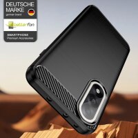 Hülle für OnePlus Nord 5 Carbon Outdoor Handyhülle Bumper Case Cover Handy Tasche TPU