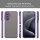 Handyhülle für Samsung Galaxy A17 5G Stoßfest Matt Back Cover Lila