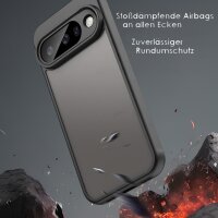 Handyhülle für Google Pixel 10 Pro XL Stoßfest Matt Back Cover Schwarz