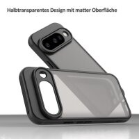 Handyhülle für Google Pixel 10 Pro XL Stoßfest Matt Back Cover Schwarz