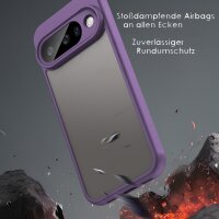Handyhülle für Google Pixel 10 Pro XL Stoßfest Matt Back Cover Lila