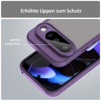Handyhülle für Google Pixel 10 Pro XL Stoßfest Matt Back Cover Lila