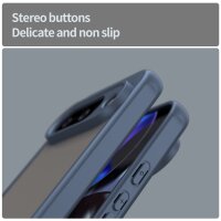 Handyhülle für Google Pixel 10 Pro XL Stoßfest Matt Back Cover Blau