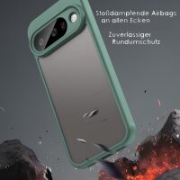 Handyhülle für Google Pixel 10 Pro XL Stoßfest Matt Back Cover Grün