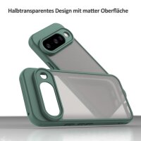 Handyhülle für Google Pixel 10 Pro XL Stoßfest Matt Back Cover Grün
