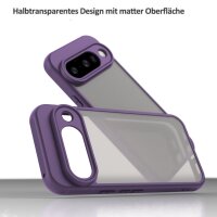 Handyhülle für Google Pixel 10 Pro Stoßfest Matt Back Cover Lila