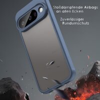 Handyhülle für Google Pixel 10 Stoßfest Matt Back Cover Blau