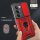 Outdoor Panzer Hülle für Xiaomi Redmi 15 4G / 5G Handyhülle Kameraschutz Ringhalter in Rot