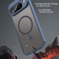 Handyhülle für Google Pixel 10 Pro XL Matt Case Schutzhülle Kratzfest Passgenau Blau
