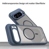 Handyhülle für Google Pixel 10 Pro XL Matt Case Schutzhülle Kratzfest Passgenau Blau