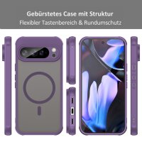 Handyhülle für Google Pixel 10 Pro XL Matt Case Schutzhülle Kratzfest Passgenau Lila