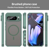 Handyhülle für Google Pixel 10 Pro XL Matt Case Schutzhülle Kratzfest Passgenau Grün