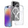 Hülle mit integrierter Magnet für iPhone 17 Pro Max Handyhülle Bumper Transparent