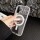 Hülle mit integrierter Magnet für iPhone 17 Handyhülle Bumper Transparent