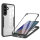 360° Grad Hülle für Samsung Galaxy S25 FE mit Integriertem Displayschutz Schwarz