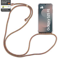 Handykette für Samsung Galaxy S25 FE Handyhülle mit Band Case Hülle mit Kordel Hand Rainbow