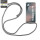 Handykette für Samsung Galaxy S25 FE Handyhülle mit Band Case Hülle mit Kordel Hand Grau