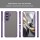 Matte Hülle für Samsung Galaxy S25 FE Stoßfest Matt Back Cover in Lila