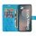 Handy Tasche für Samsung Galaxy S25 FE Hülle Handyhülle Klapphülle Wallet Case in Blau
