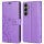 Handy Tasche für Samsung Galaxy S25 FE Hülle Handyhülle Klapphülle Wallet Case in Lila