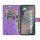 Handy Tasche für Samsung Galaxy S25 FE Hülle Handyhülle Klapphülle Wallet Case in Lila