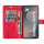 Handy Tasche für Samsung Galaxy S25 FE Hülle Handyhülle Klapphülle Wallet Case in Rot