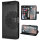 Handy Tasche für Samsung Galaxy S25 FE Hülle Handyhülle Klapphülle Wallet Case in Schwarz