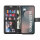 Handy Tasche für Samsung Galaxy S25 FE Hülle Handyhülle Klapphülle Wallet Case in Schwarz